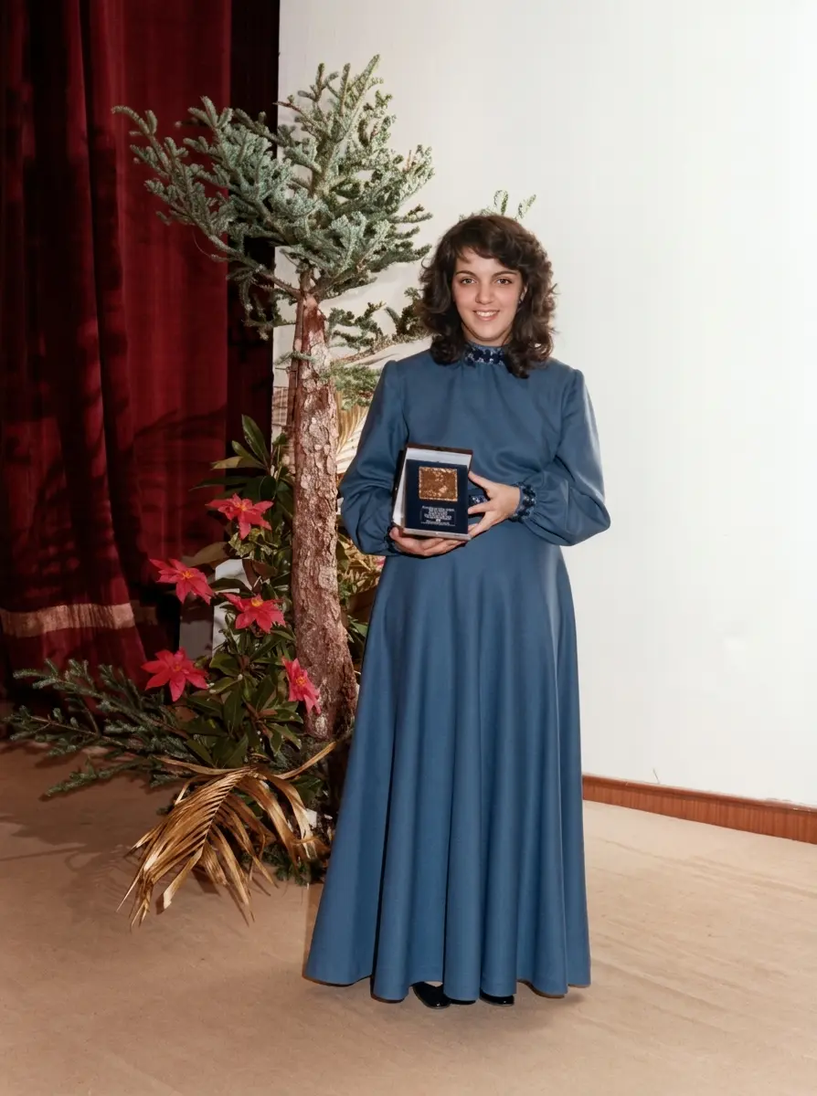 Daniela Donaudi agli inizi della carriera
